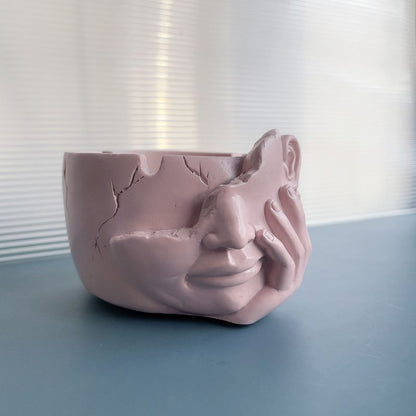 Creative Home Living Room Art Cement Ashtray