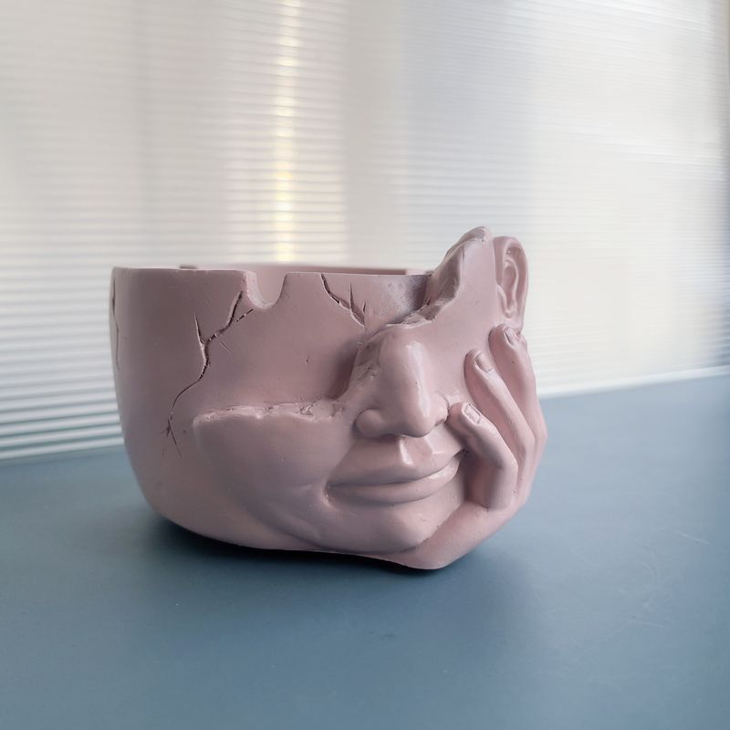 Creative Home Living Room Art Cement Ashtray