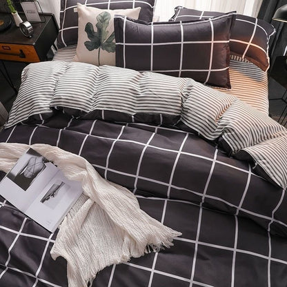 Skin-friendly Bed Four-piece Quilt Cover Bed Sheet