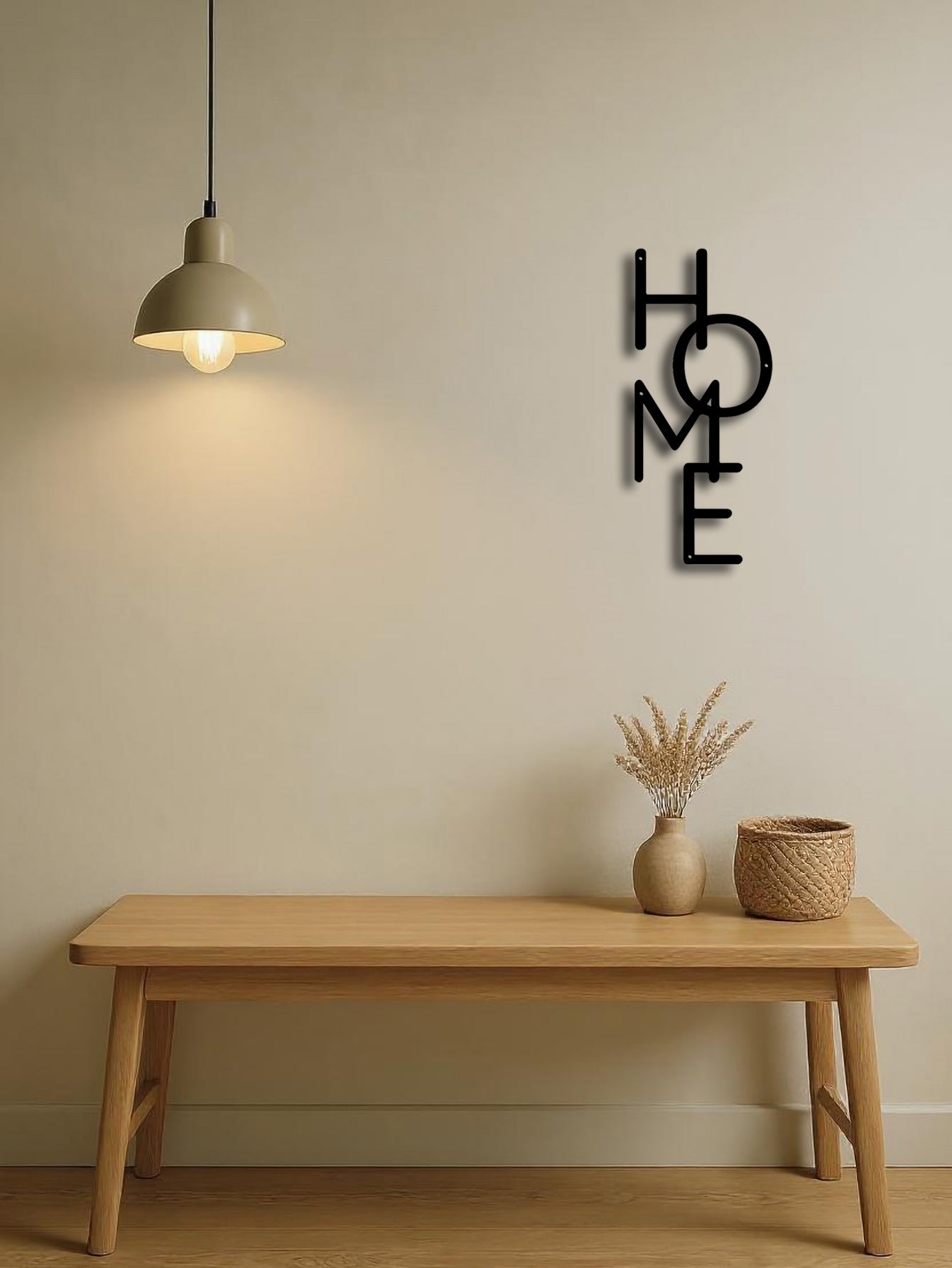 Wall Decor HOME Letter Wall Sign Unique Design For Bedroom Decor&Gifts
