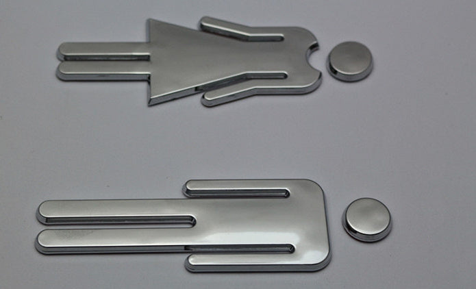 Bathroom Signboard Bathroom Door Plate