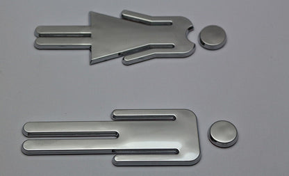 Bathroom Signboard Bathroom Door Plate