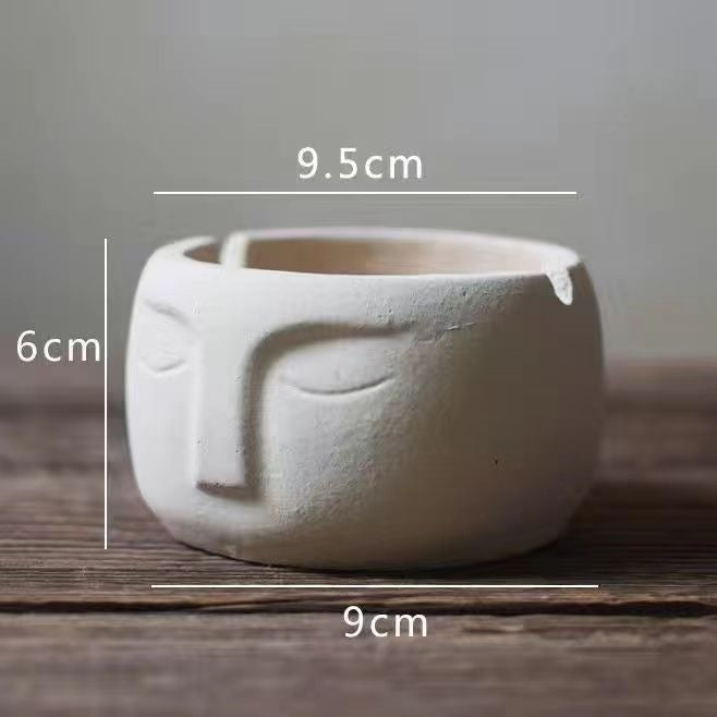 Creative Home Living Room Art Cement Ashtray