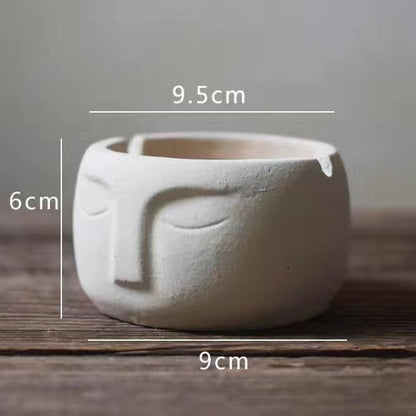 Creative Home Living Room Art Cement Ashtray