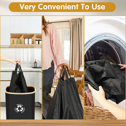 “Large Capacity Kitchen Storage Bottle Container with Lid, Recycling & Organization”