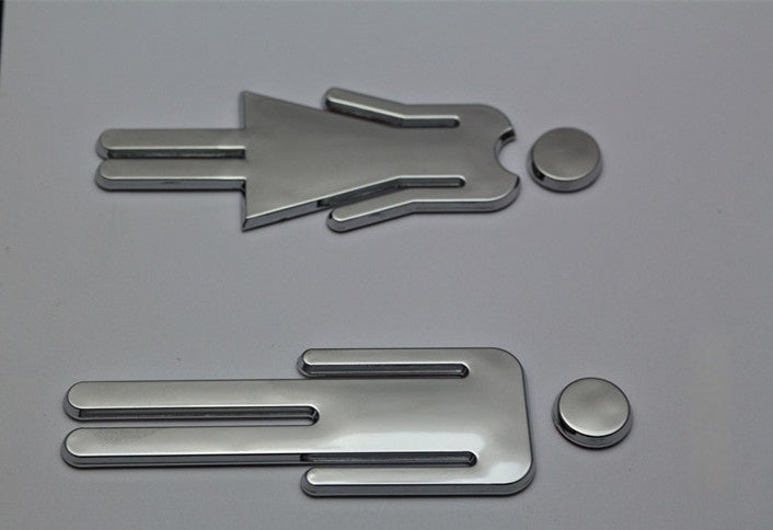 Bathroom Signboard Bathroom Door Plate