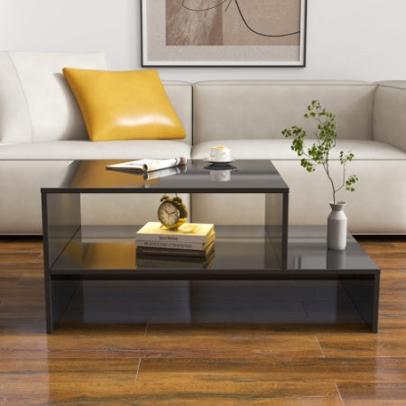 Coffee Table With Unique Architectural Shape