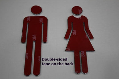 Bathroom Signboard Bathroom Door Plate