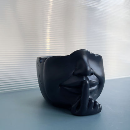 Creative Home Living Room Art Cement Ashtray