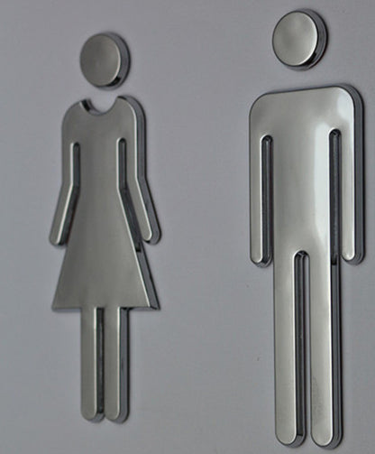 Bathroom Signboard Bathroom Door Plate