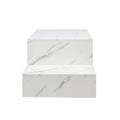 Coffee Table With Unique Architectural Shape